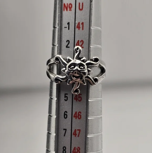 Sterling Silver Celestial Toe Ring - Picture 9 of 10